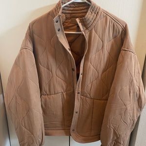 Quilted Oversized Jacket